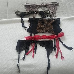 5 Victoria's Secret Garter Belts